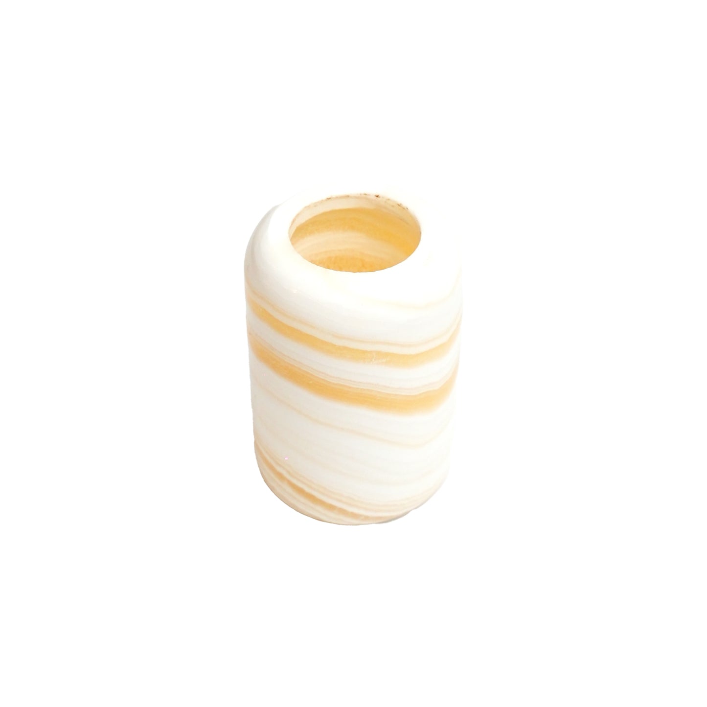 Small Cylinder Alabaster bowl