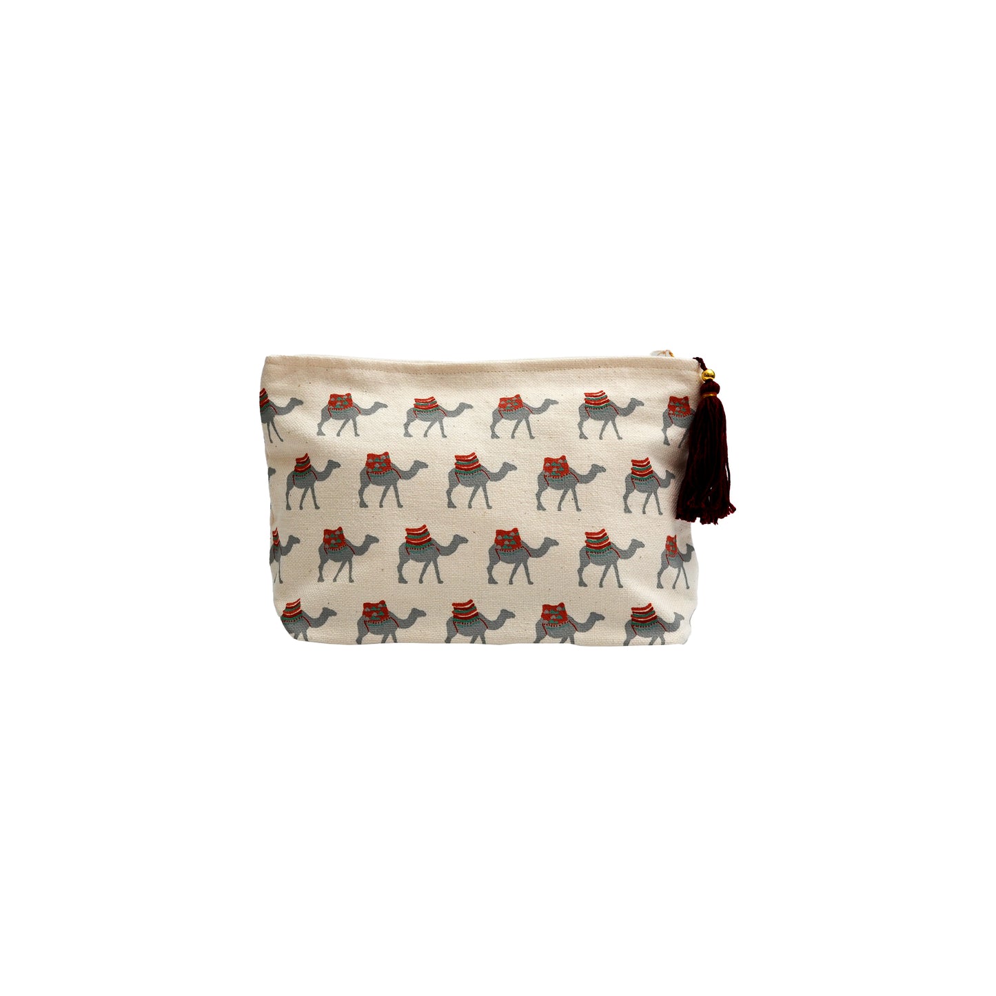 Camel Makeup Bag