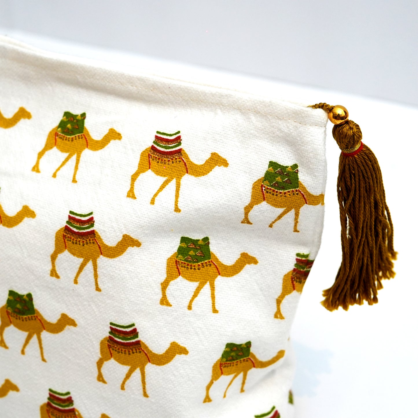 Camel Toiletry Bag - Yellow